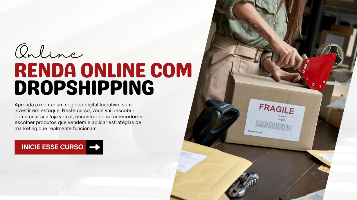 Renda Online com Dropshipping